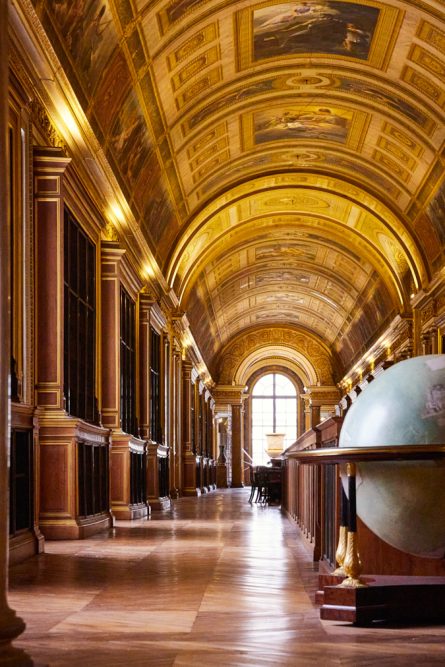photographie-architecture-chateau-de-Fontainebleau-bibliothèque